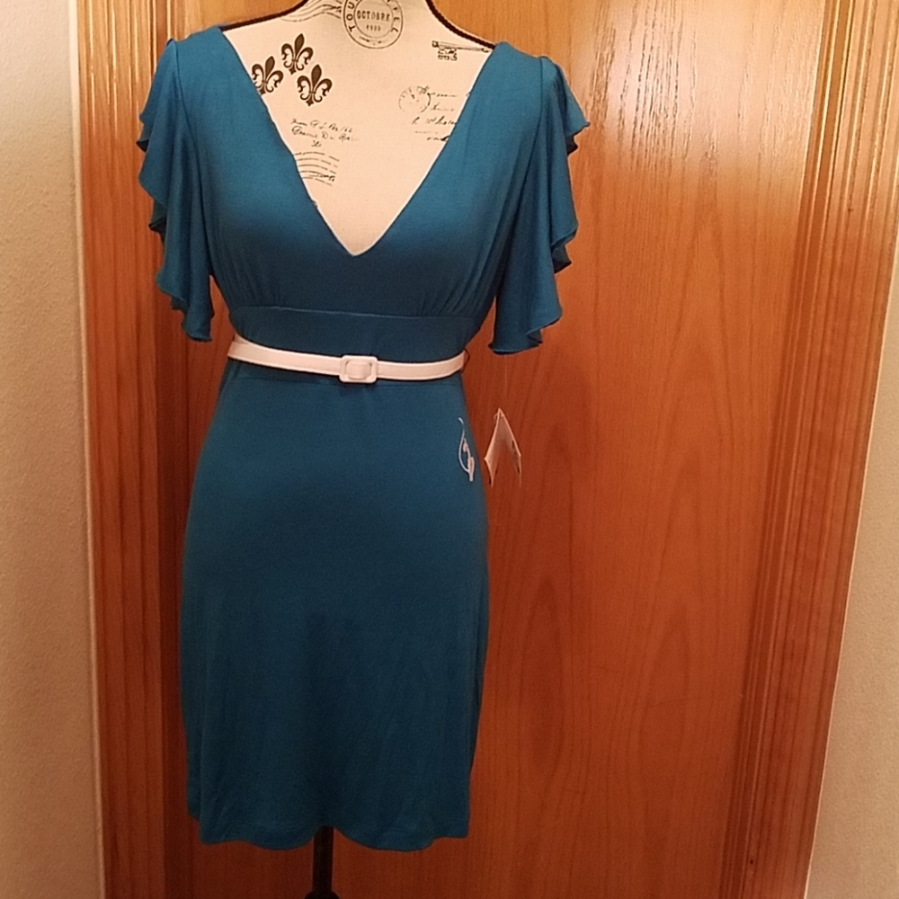 Baby Phat Flutter Sleeve Dress